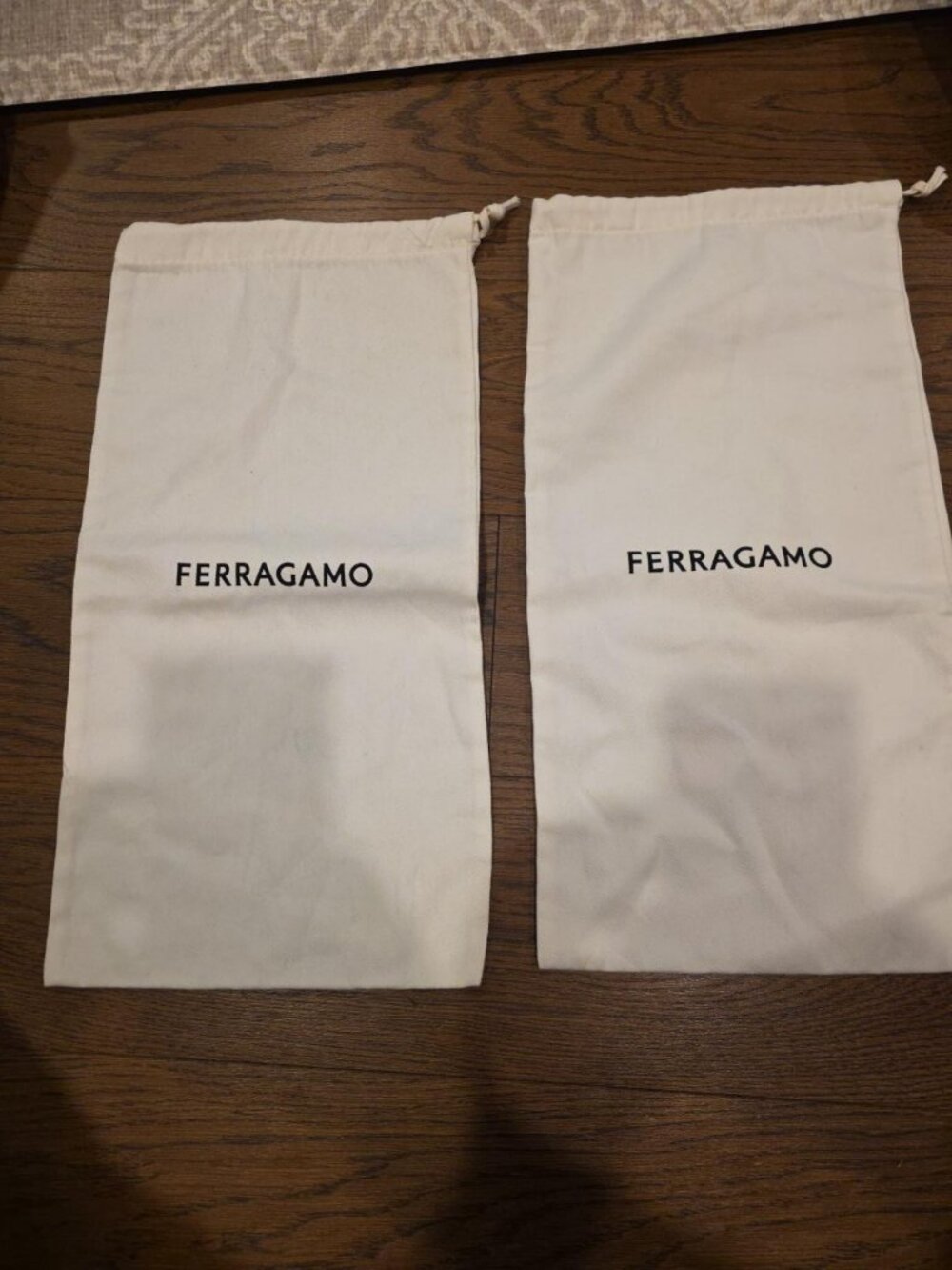 Ferragamo & Plain Shoe Dust Bag Lot of 4